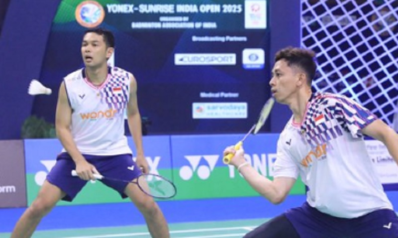 Comeback! Fajar/Rian Usir Duo Malaysia, Tembus 16 Besar India Open 2025