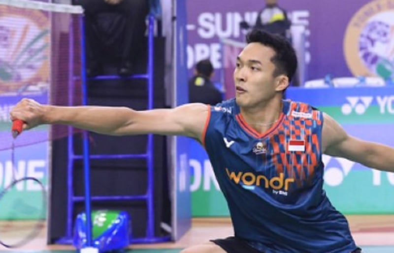 Jonatan Christie ke 16 Besar India Open 2025 usai Libas Wang Tzu Wei