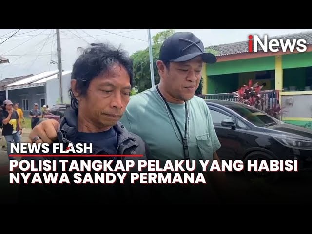 Nanang Gimbal Terduga Pembunuh Sandy Permana Dicokok, Sempat Cukur Rambut Agar Tidak Dikenali