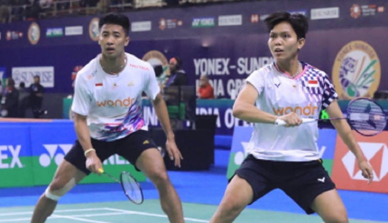 Hasil India Open 2025: Langkah Dejan/Fadia Disetop Ganda China