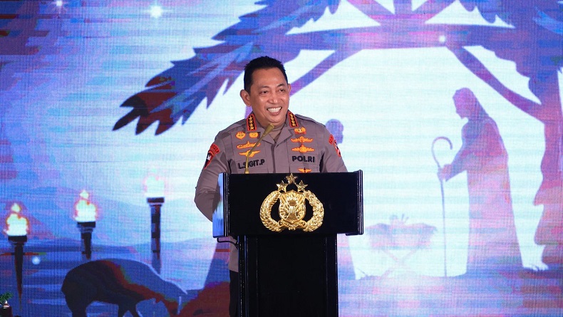 Mabes Polri Gelar Perayaan Natal, Kapolri: Jadikan Institusi Ini Makin Dicintai Masyarakat