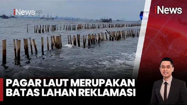 Pagar Laut di Bekasi Akhirnya Disegel, Tak Punya Izin