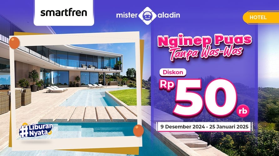 Tukar Poin Smartfren di Mister Aladin, Banyak Keuntungannya!