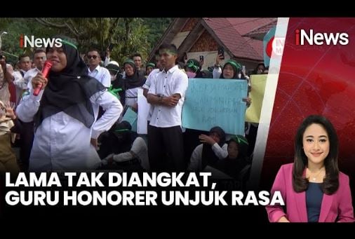 Sambil Menangis, Ribuan Guru Honorer di Aceh Selatan Demo Tuntut jadi PPPK