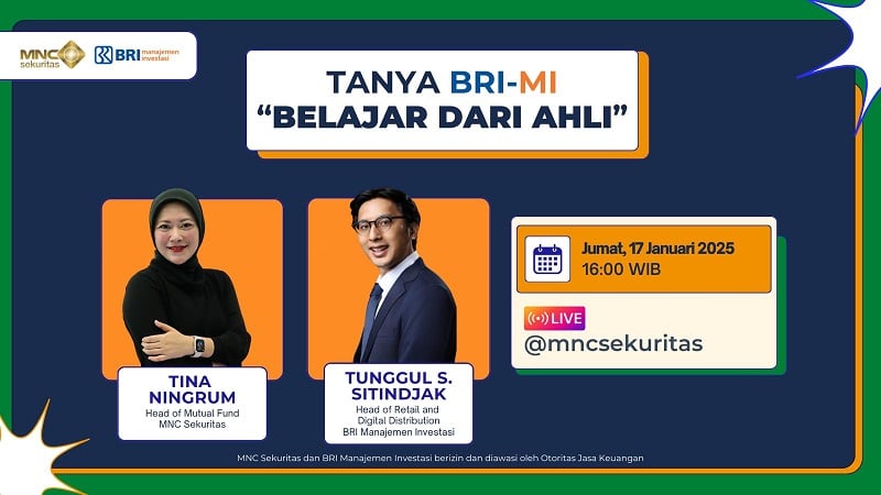 Saksikan Tanya BRI-MI: Belajar dari Ahli di Instagram Live MNC Sekuritas