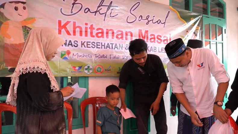 Sambut Bulan Rajab, Perindo Gelar Khitanan Massal Gratis di Lebak