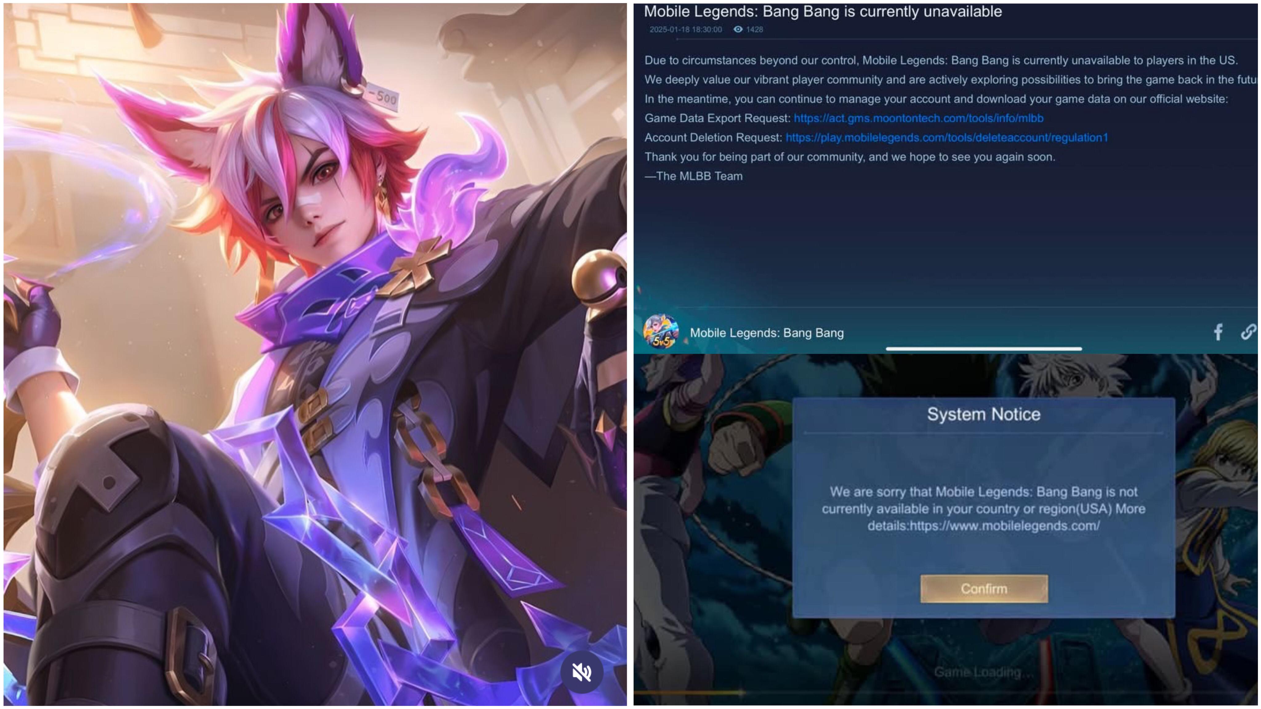 Selain TikTok, Game Mobile Legends Kena Banned di Amerika? 