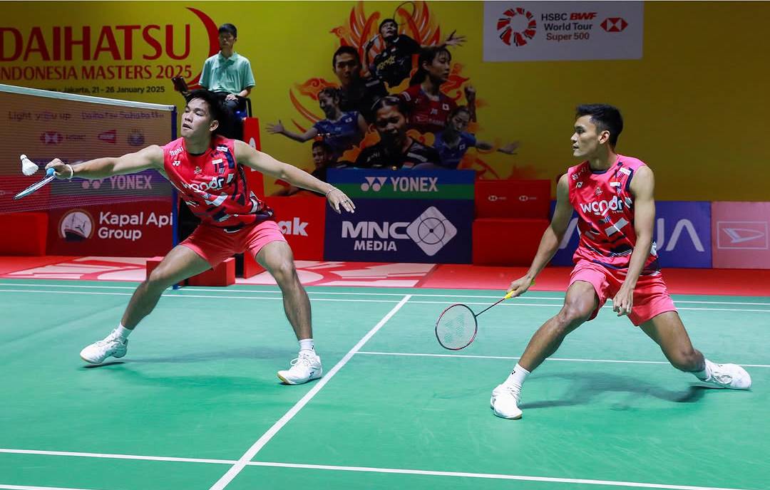 Hasil Indonesia Masters 2025: Fikri/Daniel ke 16 Besar usai Singkirkan Wakil Korsel