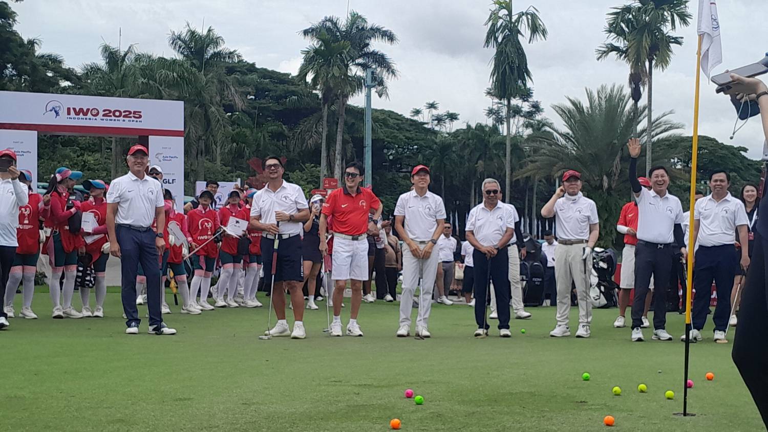 Sebelum Mudik, Shin Tae-yong Buka Turnamen Golf di Tangerang Selatan