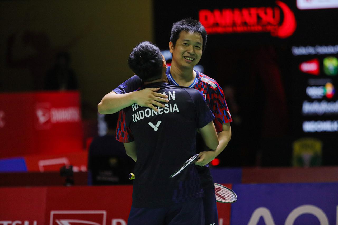 Ahsan/Hendra Kaget Bisa Menang di Laga Perdana Indonesia Masters 2025, Kenapa?