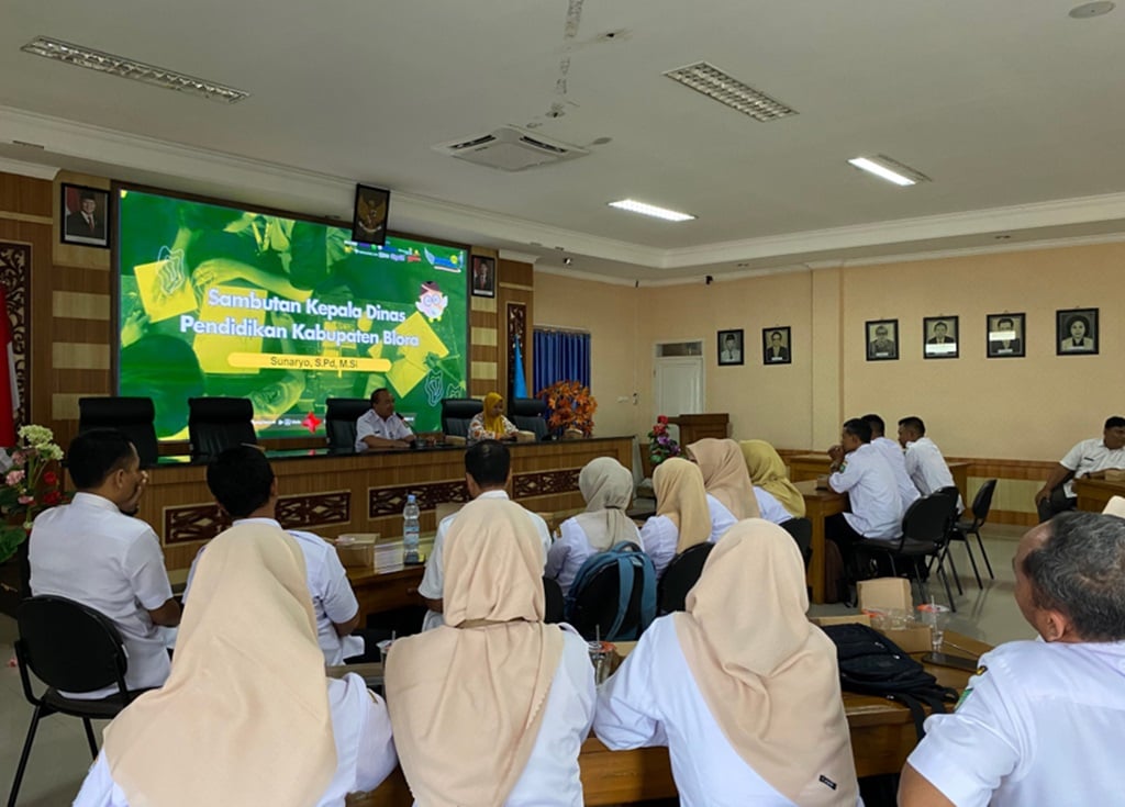 Gerakan UI Mengajar 14 dan Komunitas Guru Belajar Nusantara Gelar Pelatihan di Kabupaten Blora