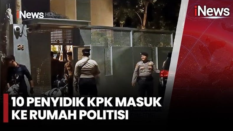 Detik-Detik Rumah Djan Faridz Digeledah KPK terkait Harun Masiku, Dijaga Ketat Polisi