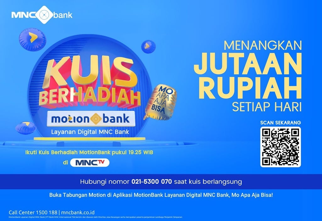 Kini Giliran Kamu Menang Bersama Kuis Berhadiah MotionBank, Yuk Ikutan!