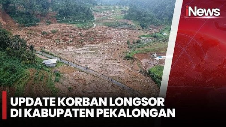 Update Korban Longsor Pekalongan, 22 Meninggal dan 4 Orang Hilang