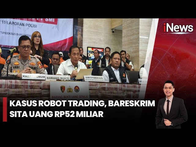 Bareskrim Sita Uang Rp52 Miliar dari Kasus Investasi Bodong Robot Trading