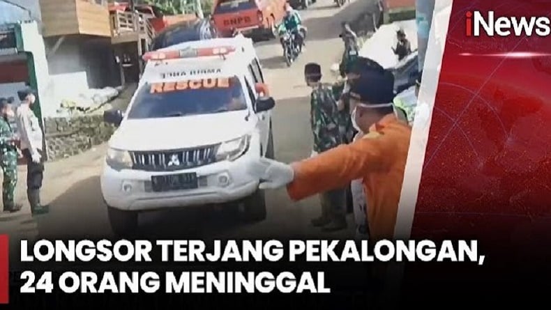 Update Longsor Pekalongan: 24 Orang Meninggal, 2 Masih dalam Pencarian