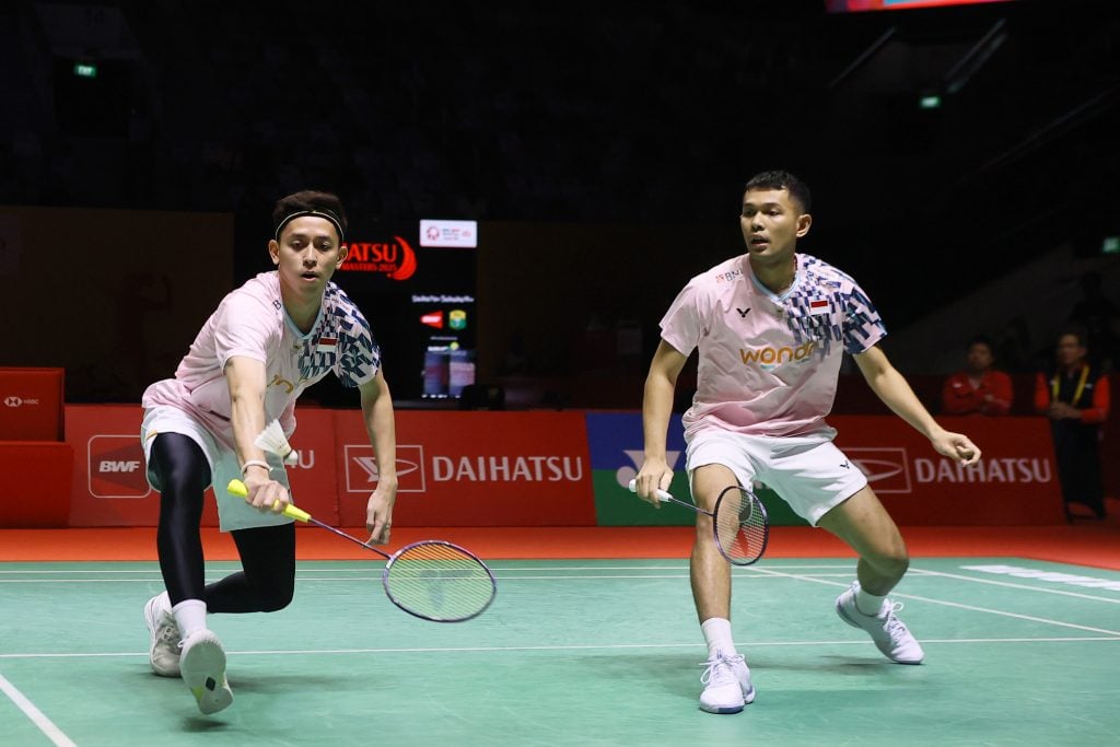 Seru! Fajar/Rian Singkirkan Utusan China di All England 2025 via Rubber Game