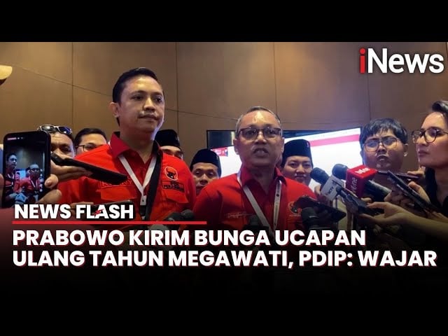 Prabowo Kirim Anggrek untuk Megawati, Sinyal Pertemuan Semakin Dekat?