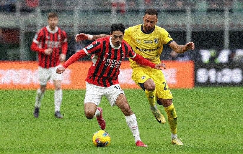 Dramatis! AC Milan Menang Comeback Vs Parma di San Siro