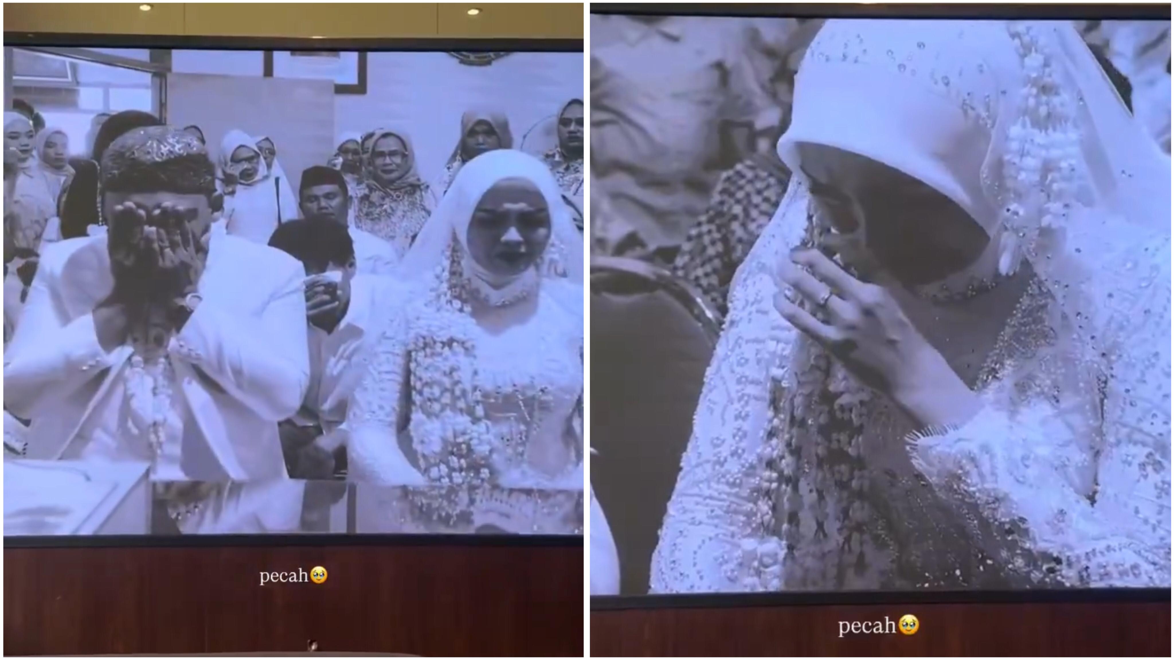 Viral Video Akad Nikah Salma Salsabil dan Dimansyah Laitupa, Tangis Bahagia Tak Terbendung! 