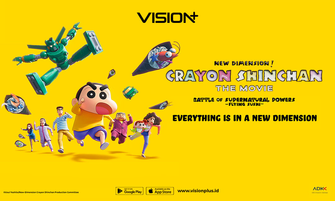 Petualangan Seru Shinchan Hadir di Vision+, Streaming Hanya di Sini!