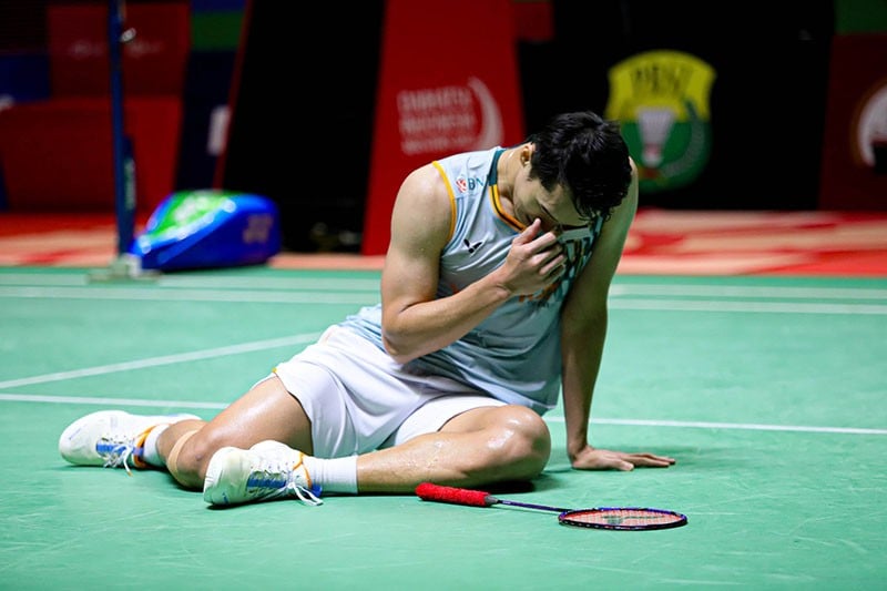 Kabar Buruk! Cedera Lama Jonatan Christie Kambuh jelang All England 2025