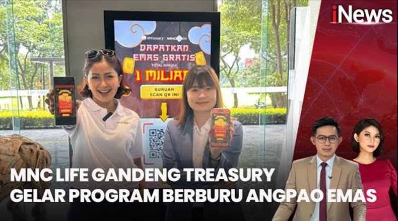 Perkuat Kemitraan, MNC Life Dukung Program Treasury Hunt Berburu Angpao Emas