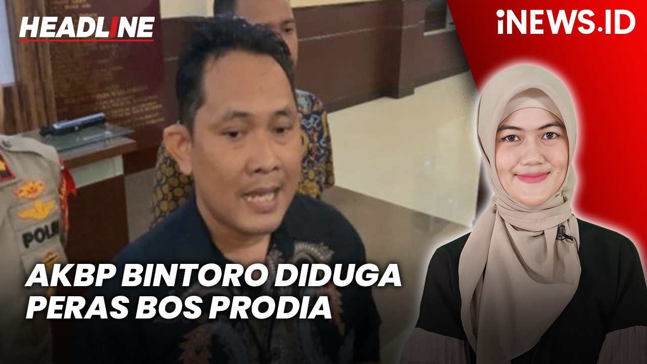 Headline iNEWS.ID: Eks Kasat Reskrim Polres Jaksel AKBP Bintoro Diamankan Propam karena Diduga Peras Bos Prodia