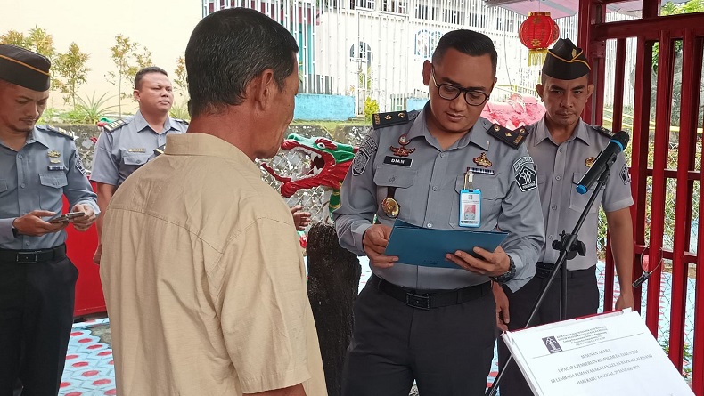 Tahun Baru Imlek, 34 Napi Konghucu Dapat Pengurangan Hukuman