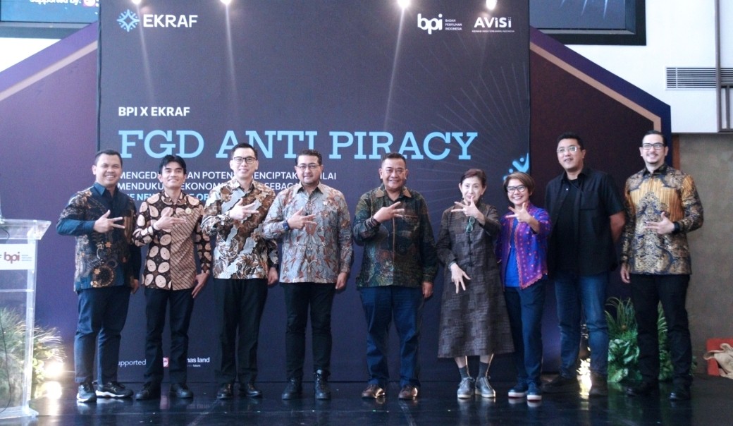 Kemenkraf Dukung BPI dan AVISI Satukan Langkah Lawan Pembajakan Film Nasional