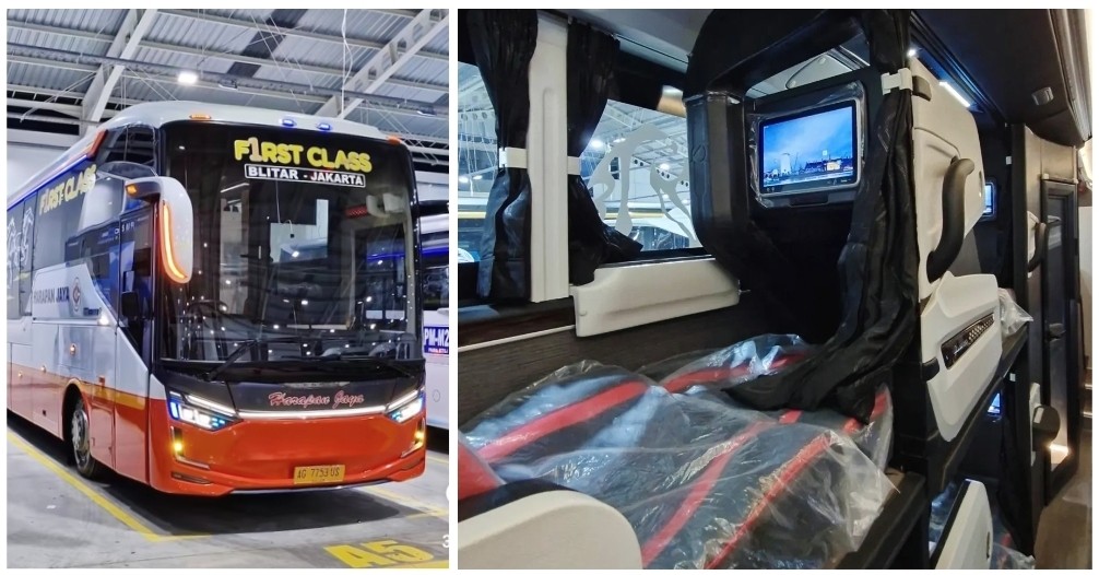 PO Harapan Jaya Rilis Sleeper Bus Terbaru, Jakarta-Blitar Bisa Rebahan