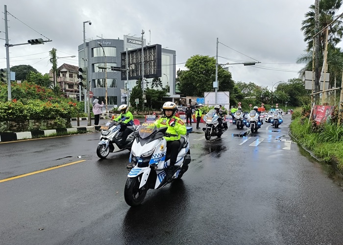 Kondisi Terkini Jalur Puncak Bogor, Polisi Terapkan One Way Arah Jakarta