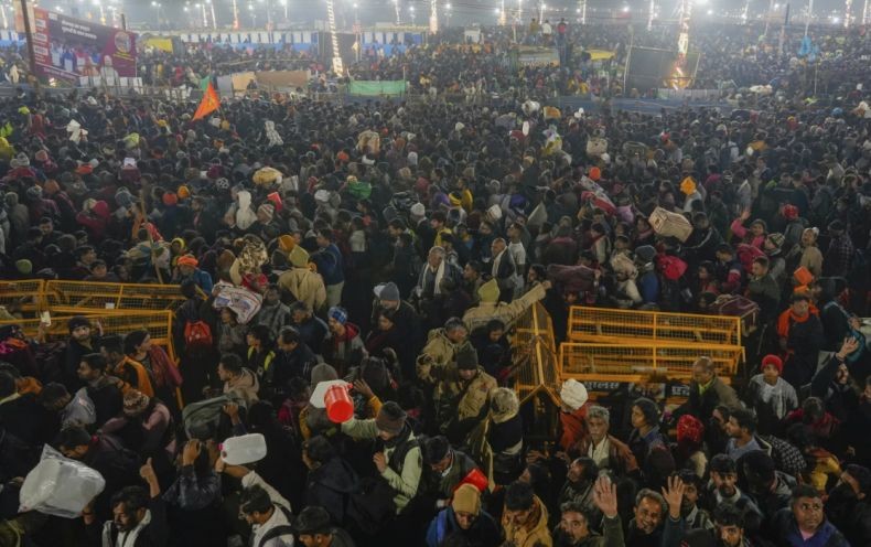 Festival Hindu di India Ricuh, 38 Orang Tewas Terinjak-injak