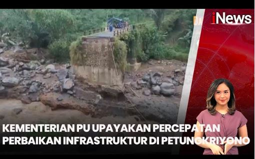 Tinjau Longsor Pekalongan, Menteri PU Prioritaskan Perbaikan Jalan-Jembatan Putus