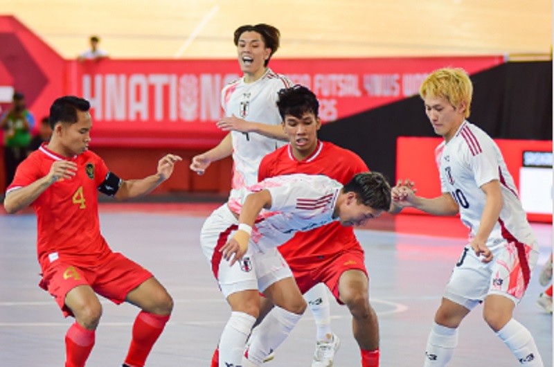 Hasil 4 Nations World Series 2025: Timnas Futsal Indonesia Bungkam Jepang