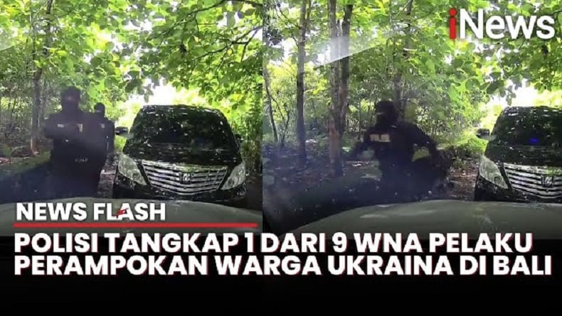 Identitas 8 Orang Geng Mafia Perampok Turis Ukraina di Bali Diketahui