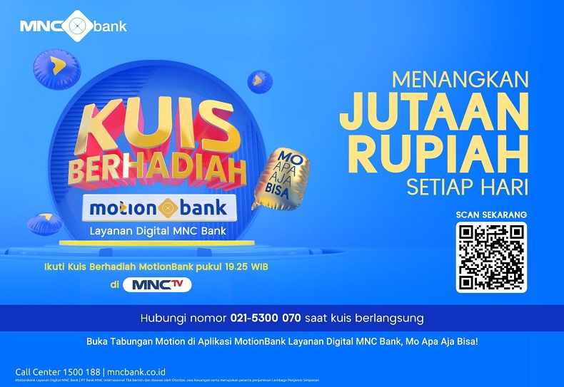 Tahun Baru Bertabur Rezeki Setiap Hari dengan Kuis Berhadiah MotionBank!