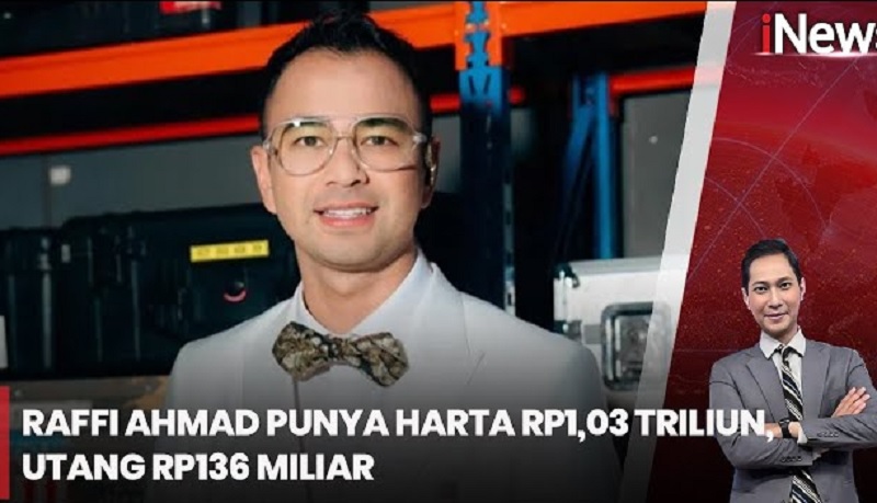 LHKPN Raffi Ahmad Sentuh Rp1 Triliun, Begini Rinciannya