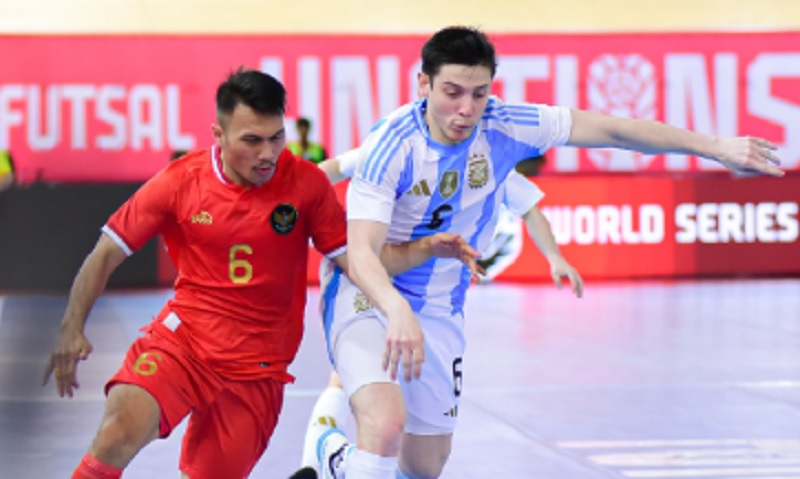 Beri Perlawanan Sengit, Timnas Futsal Indonesia Ditaklukkan Argentina 