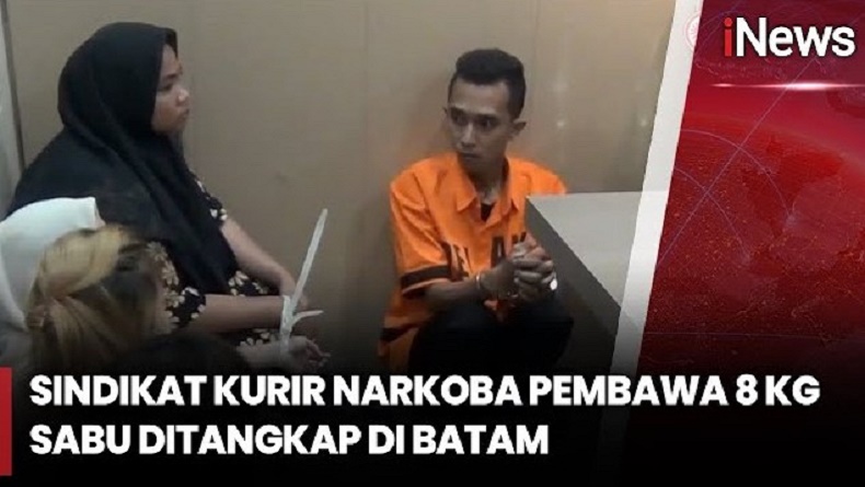 Sejoli Ditangkap Nekat Bawa Sabu 2,2 Kg di Bandara Hang Nadim Batam