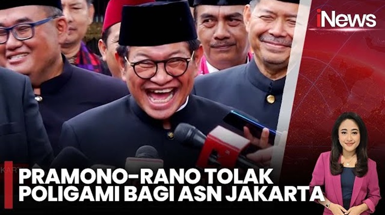 Pramono Anung Haramkan ASN Jakarta Berpoligami, Siap Pecat yang Melanggar