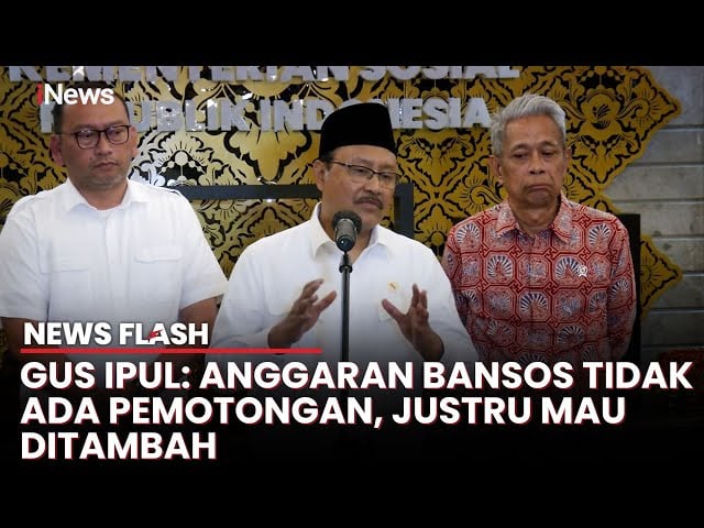 Menteri Sosial Pastikan Bansos Tidak Terpengaruh Efisiensi APBN 2025, Malah Bisa Bertambah