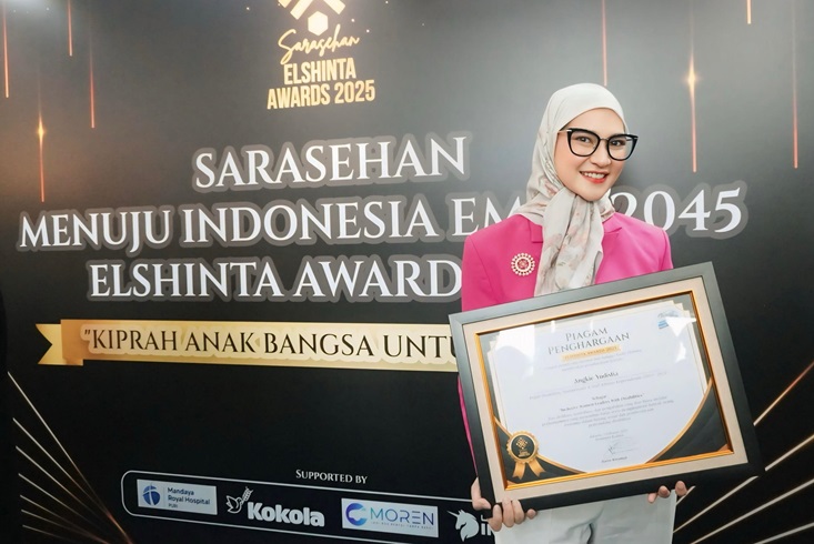 Angkie Yudistia Raih Penghargaan Inclusive Women Leaders With Disabilities