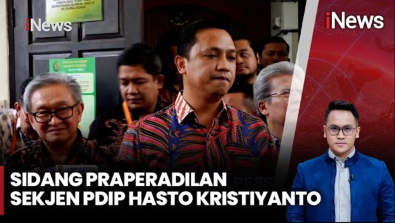 Sidang Praperadilan Hasto, Kuasa Hukum Sampaikan 8 Poin Keberatan