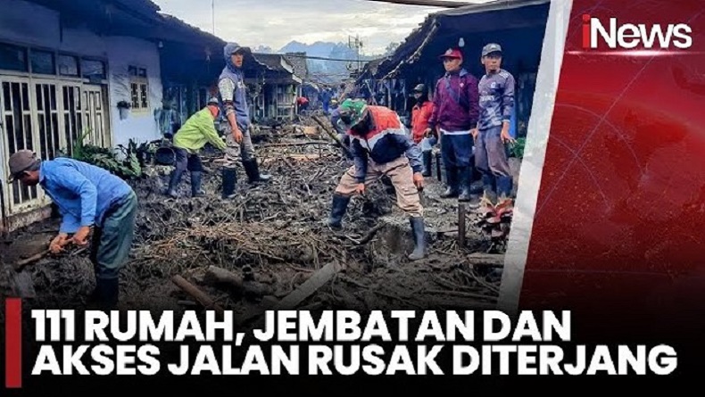 Banjir Bandang Bondowoso, 111 Rumah Warga hingga Jembatan Rusak