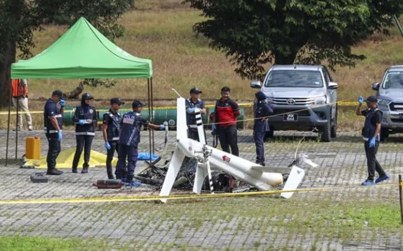 Detik-Detik Kecelakaan Heli di Malaysia Tewaskan WNI, Mendarat Hendak Isi Bahan Bakar