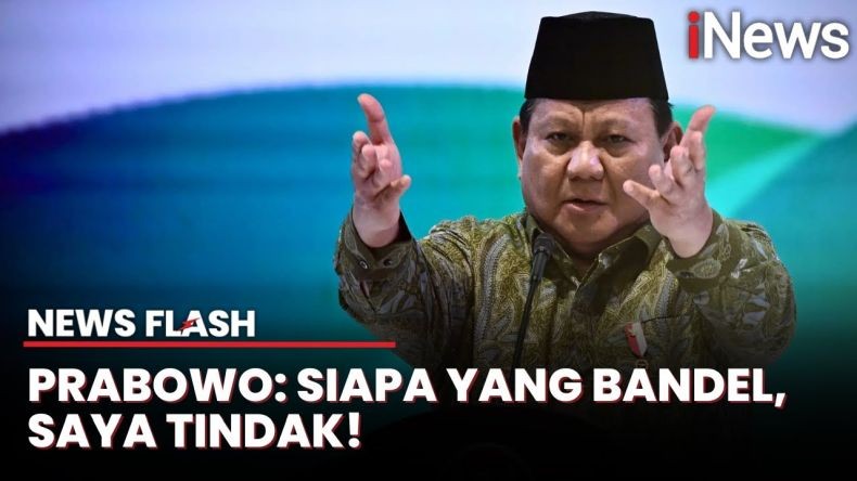 Tegas! Prabowo Akan Tindak Menteri yang Bandel dan Ndablek