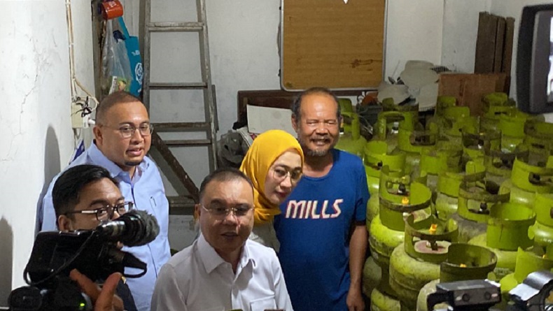 Pimpinan DPR Sidak ke Palmerah, Cek Ketersediaan Gas Elpiji 3 Kg