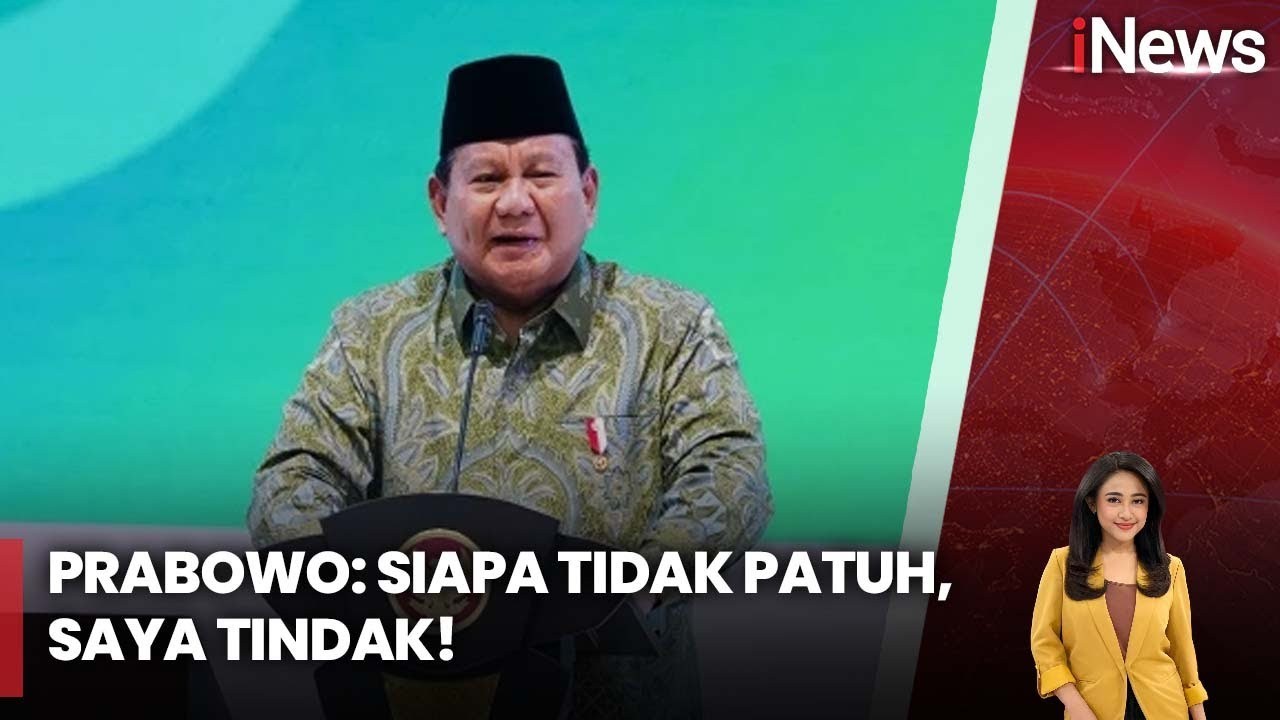 Bersihkan Institusi Pemerintah, Prabowo Ancam Pecat Pejabat Bandel