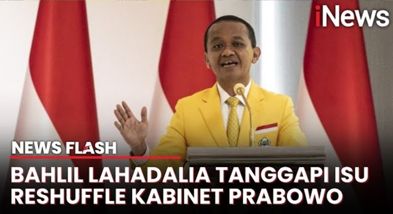 Bahlil Yakin Menteri Golkar Aman dari Reshuffle: Presiden Tahu Kualitas Kami